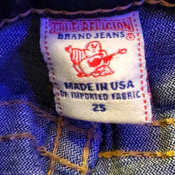 Women's BNWOT size 25 True Religion bootcut jeans - Picture 9 of 9